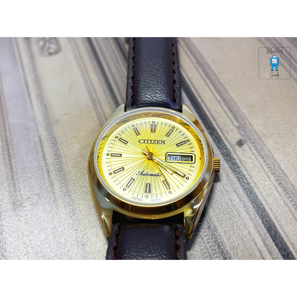 Jam Tangan Nos Vintage Retro Citizen Gn 4w S Gold Era 80 90an Shopee Indonesia