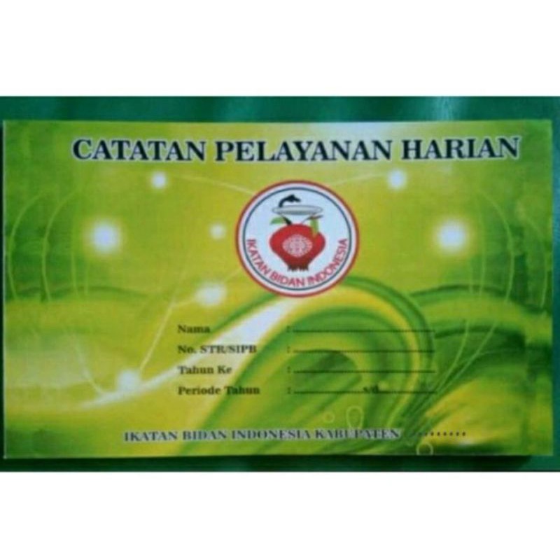 BUKU PERPANJANGAN STR TERMURAH , BUKU LOGBOOK / BUKU CATATAN PELAYANAN HARIAN / BUKU CATATAN PELAYAN