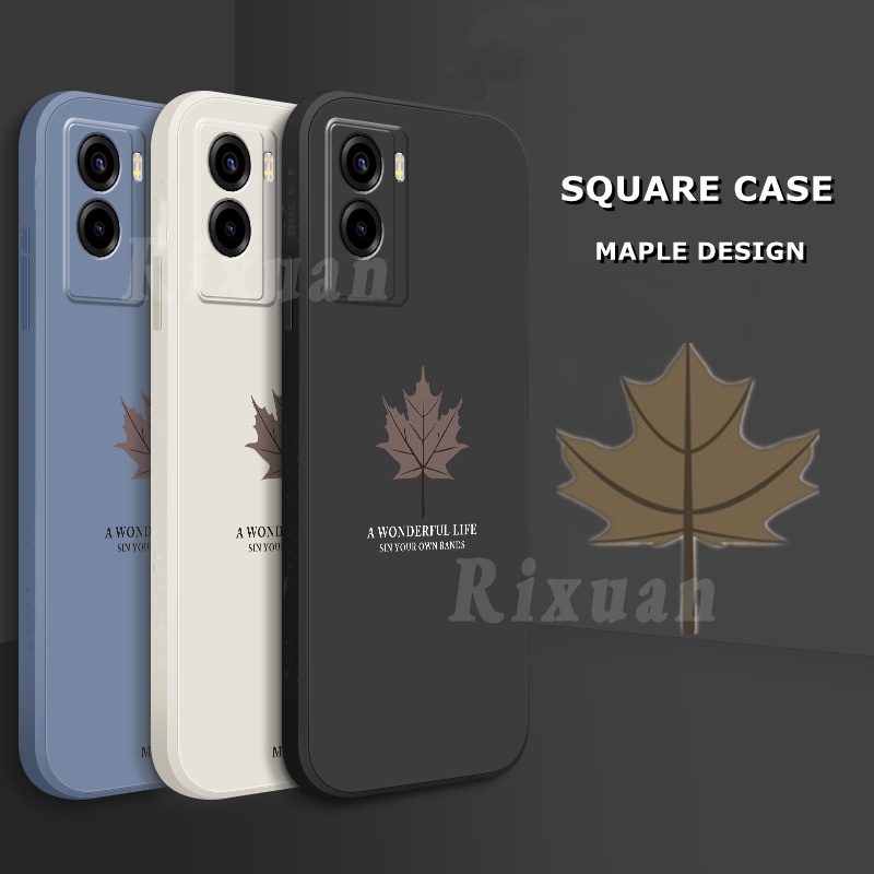 Soft Case Silikon Motif Daun Maple Untuk Samsung A13 A53 A03S A12 A02s A11 M12 A51 A20S A10 A10s A20 A30 A30s A50s A71 J7 Prime