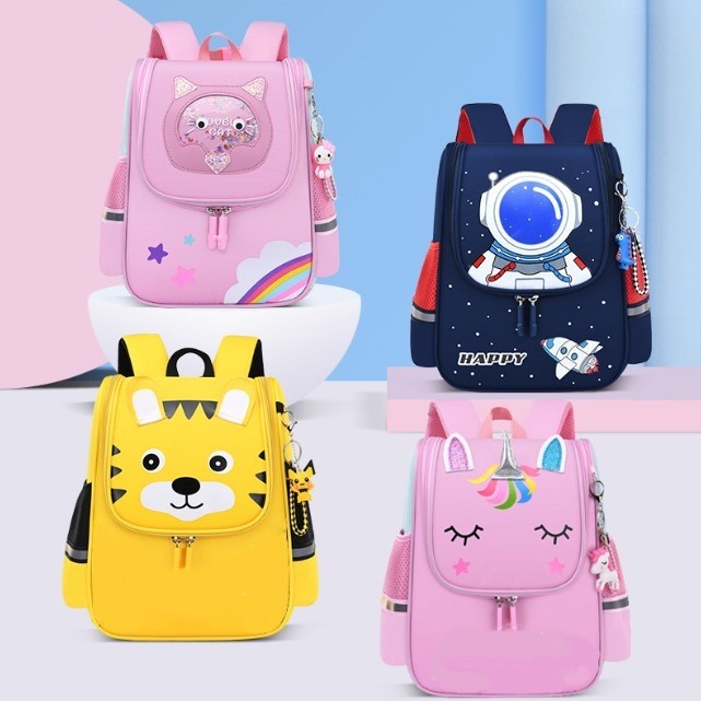 Tas Ransel Sekolah Anak Laki Laki Perempuan Karakter PAUD TK SD TA0010