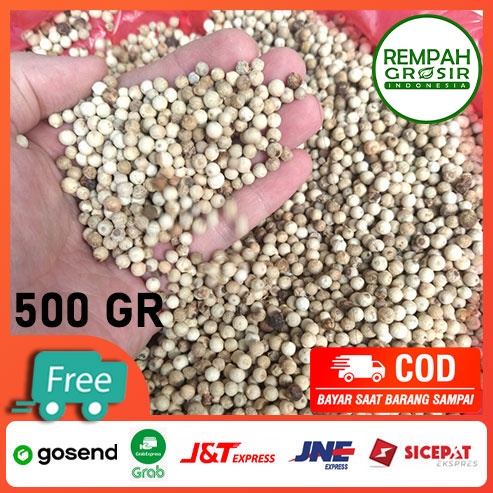Lada Putih Butir Premium 500GR | 500 gr Gram Termurah