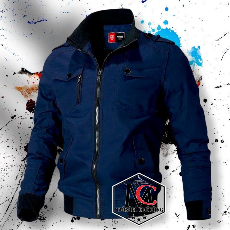 RCL - JAKET BOMBER PARKA SUMMIT KANVAS PRIA