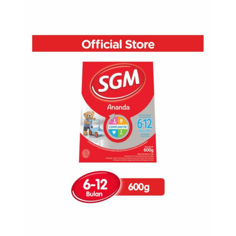 

SGM Ananda 6-12 Susu Formula Lanjutan Presinutri 600g