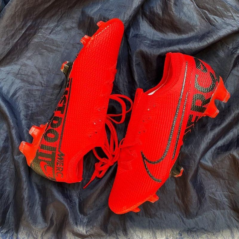 NIKE MERCURIAL VAPOR 13 RED BLACK FG