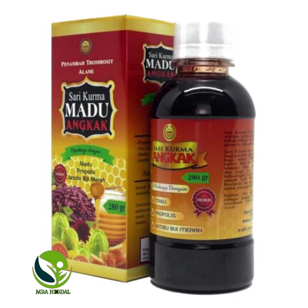 

MH Sari Kurma Madu Angkak Plus Propolis Jambu Biji Merah 280 gr