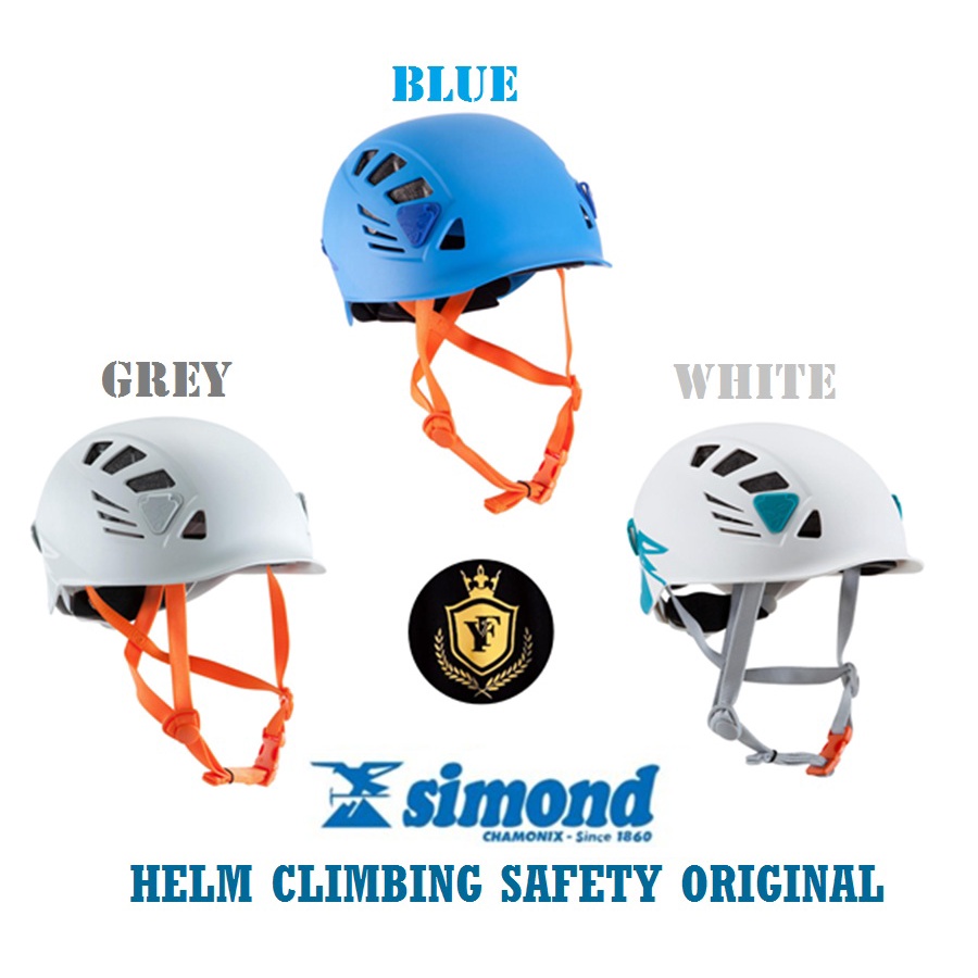 SIMOND HELM CLIMBING ORIGINAL SAFETY UNTUK PEMULA DAN AHLI