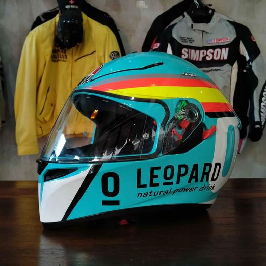 Helm AGV K3SV LEOPARD ORIGINAL