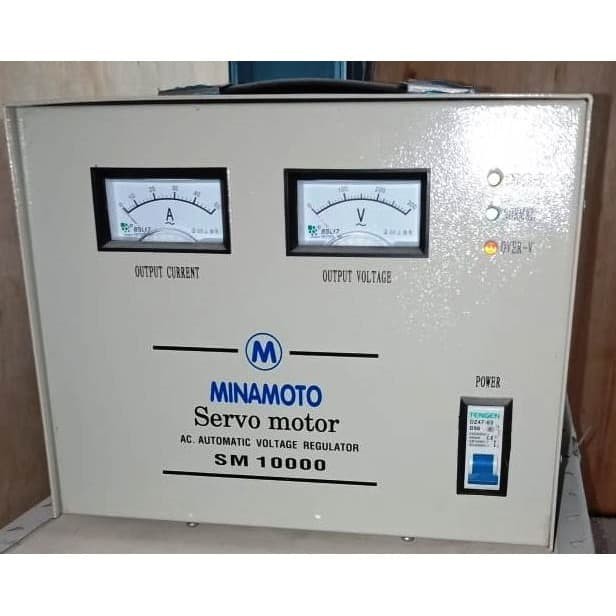 Stabilizer Minamoto SM 10000 VA 7000 W Servo Motor