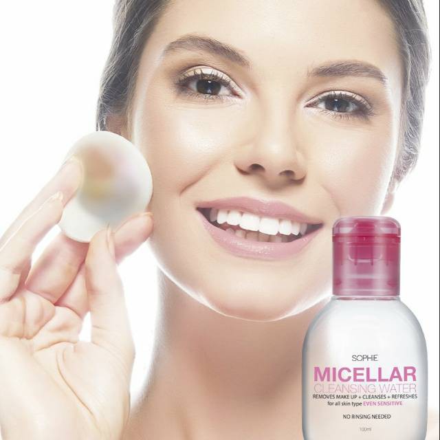 PROMO MAKEUP REMOVER SOPHIE PARIS MICELLAR CLEANSING WATER SOPHIE TERMURAH