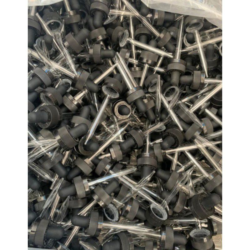 Pipet Kaca Lancip Tutup Dropper Pipet Only