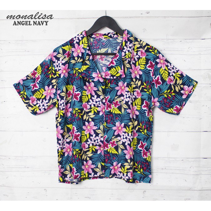 HipNop MOALISA ANGEL ATASAN WANITA KEMEJA PASTEL BAHAN KATUN RAYON ORIGINAL PAKAIAN CEWEK
