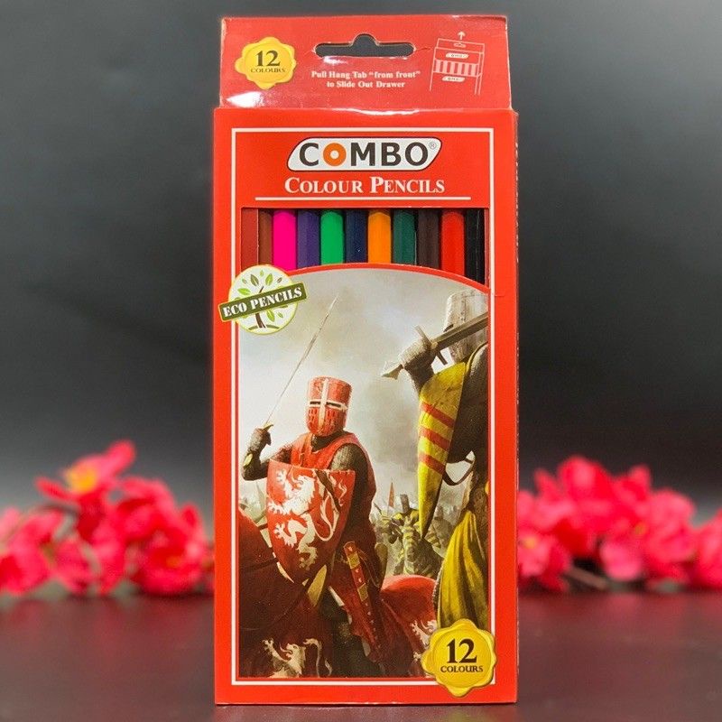

Pensil Warna / Colour Pencil Long 12 Colour Combo
