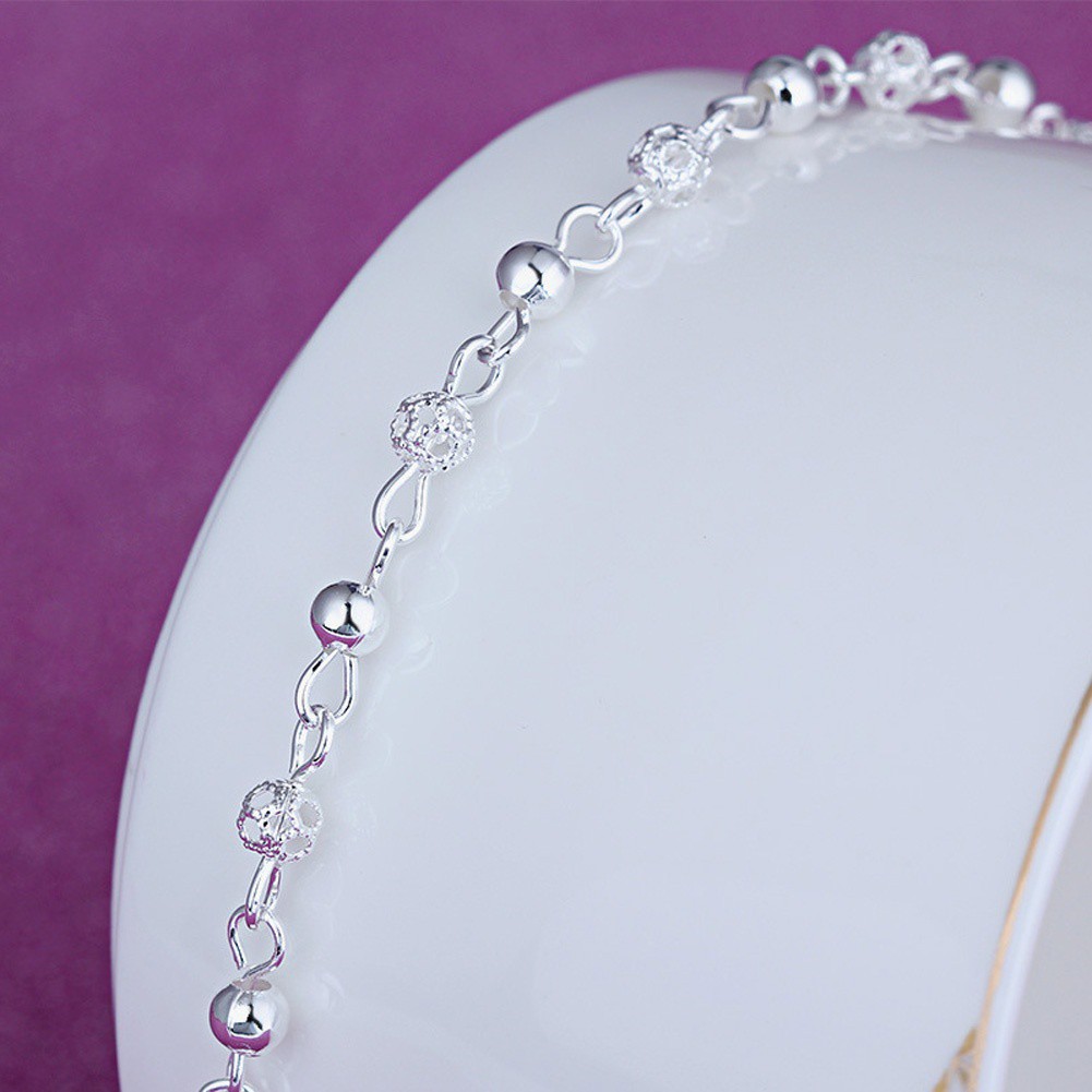 Gelang Kaki Sterling Silver 925 Gaya Korea untuk Wanita