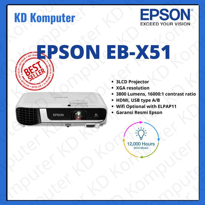 Proyektor EPSON EB-X51