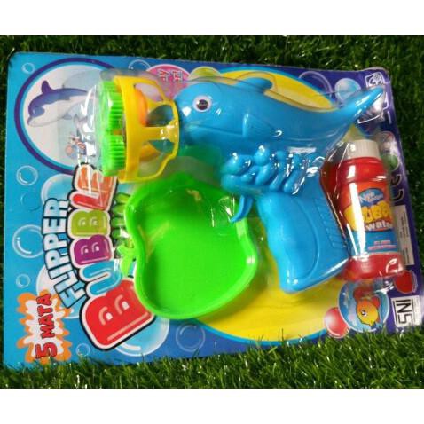 Bubble Gun / Mainan Anak Tembakan Gelembung Balon Sabun