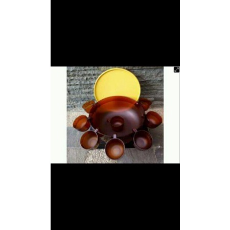 WTC Brown Set Tanpa Laddle