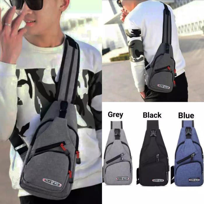 TAS SELEMPANG PRIA CROSSBODY BODYPACK TAS SELEMPANG SLINGBAG COWOK