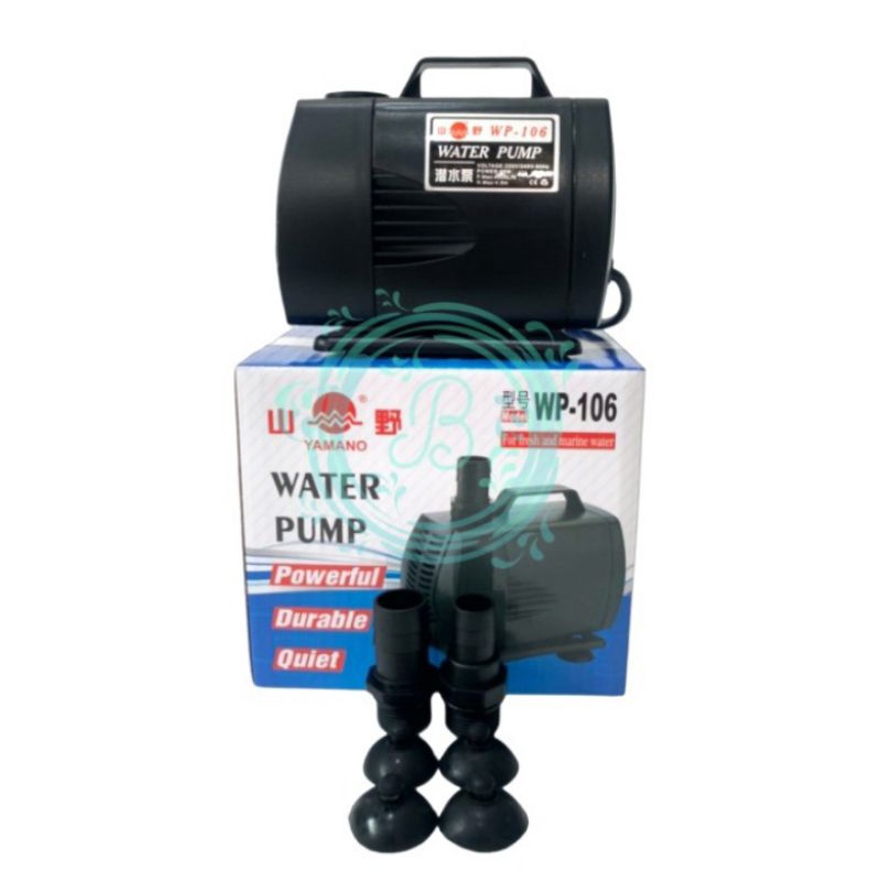 YAMANO WP 106 WP-106 Pompa Aquarium Pompa Kolam Pompa Hidroponik