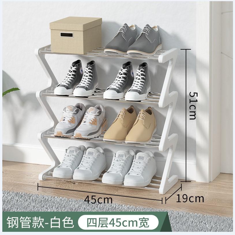 NEW-RAK SEPATU ZIGZAG/ RAK SANDAL 4 SUSUN/ RAK SEPATU SERBAGUNA Z SHAPE SHOE RACK-SHENAR