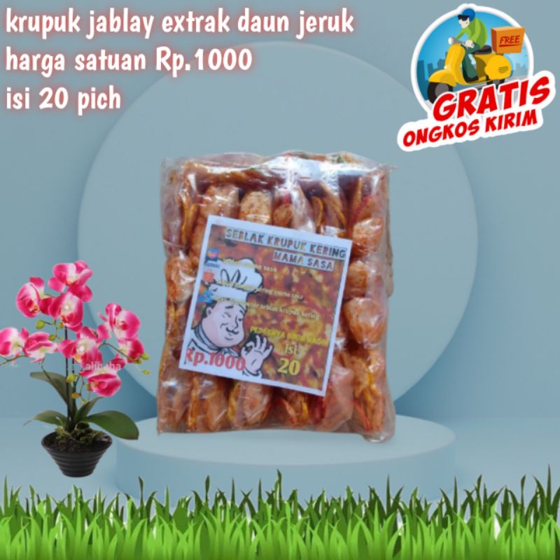 

seblak kering pedas /isi 20 pich