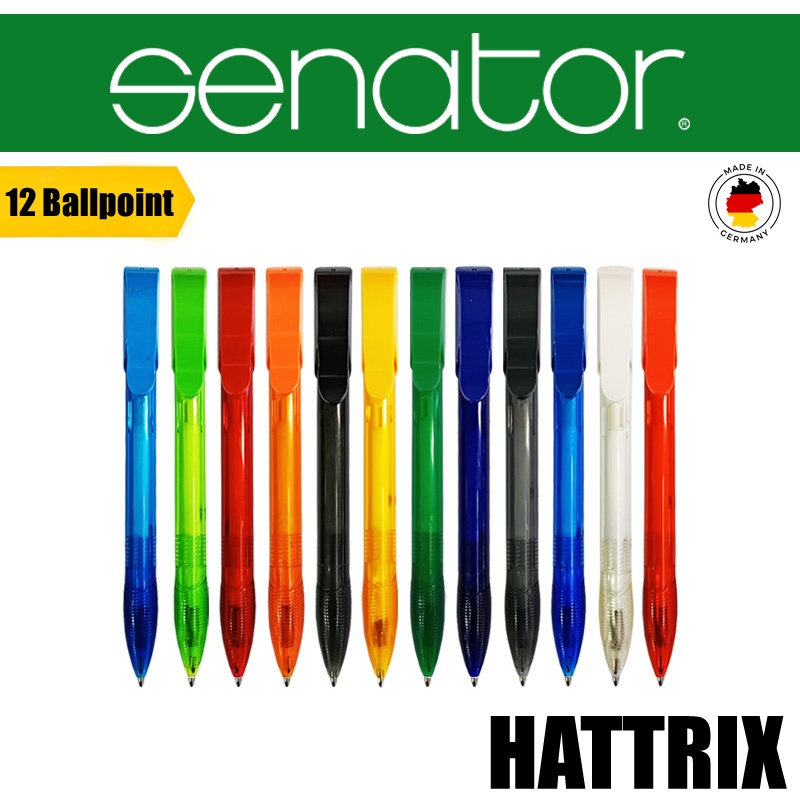 

Pulpen Plastik Senator 2769 pena promosi Berkualitas Isi 12 pcs