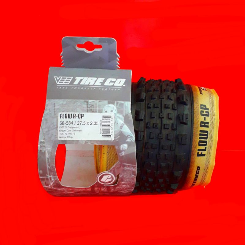 BAN LUAR MTB 27.5X2.35 - VEE TIRE FLOW R-CP ENDURO CORE TLR 27.5X2.35