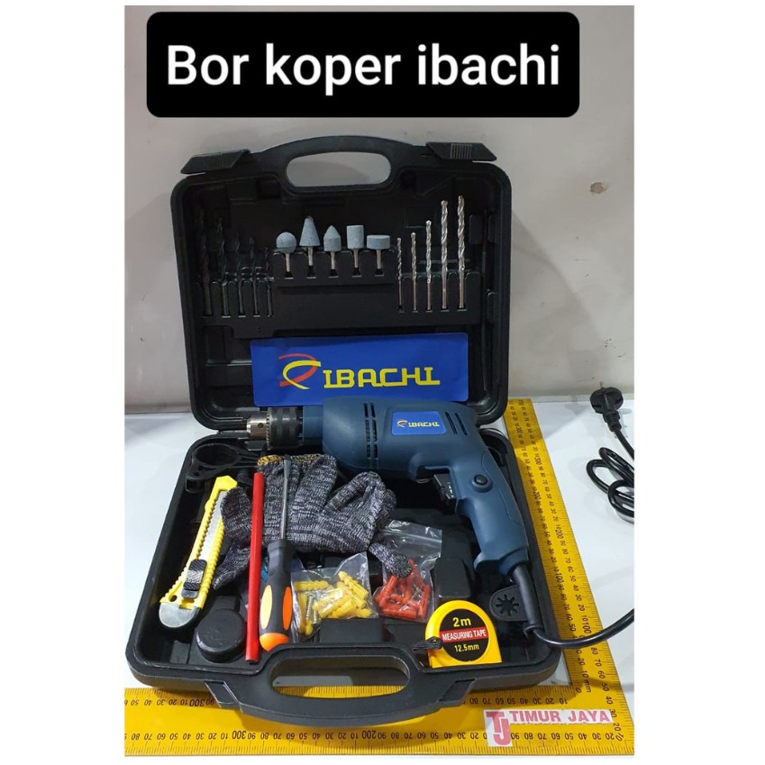 BOR 13MM TOOL KIT IMPACT DRILL - BOR BETON - MESIN BOR JLD TOOLS