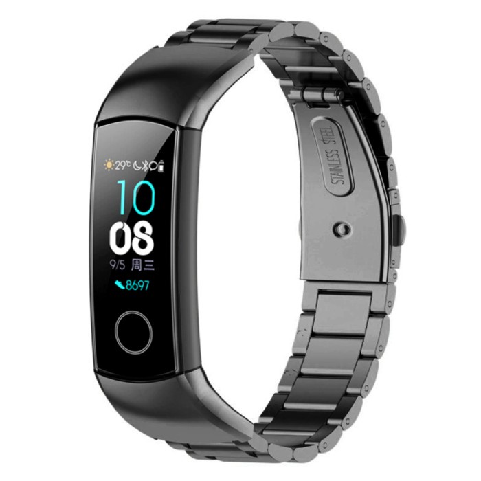 MIJOBS Honor Band 5 / 4 Metal Stainless Steel Strap for Huawei Band5 A