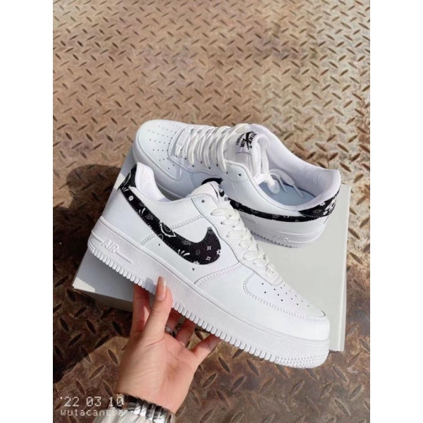 Sepatu • Air Force 1 Low LV8 Paisley Kualitas Premium