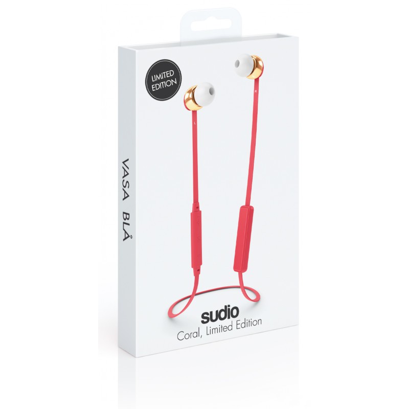 EARPHONE SUDIO VASA BLA - CORAL