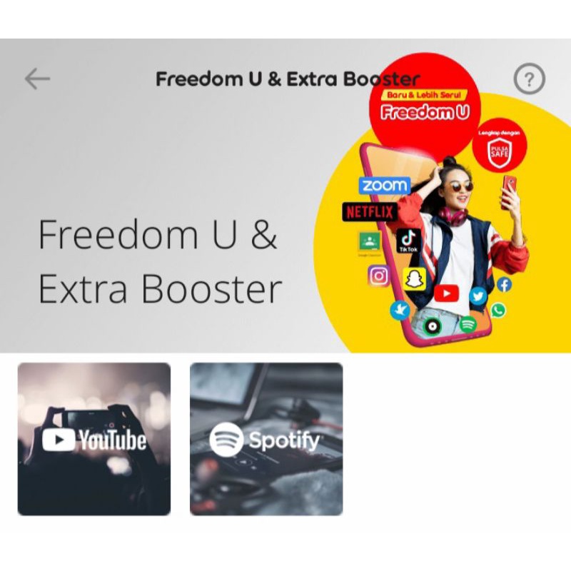 Indosat Kuota Freedom Unlimited
