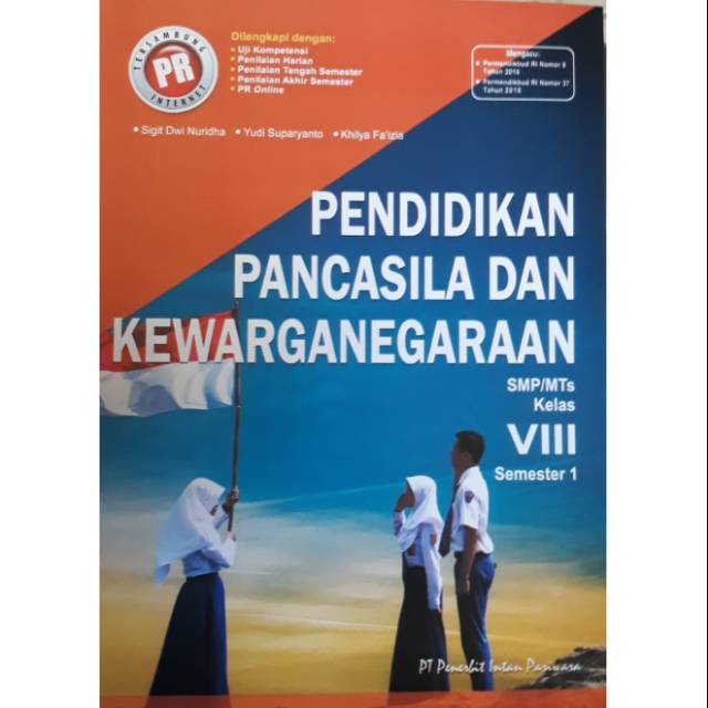 Buku Pr Lks Ppkn Kelas Viii 8 Semester 1 K13 Revisi 2018 Cetakan 2019 Intan Pariwara Shopee Indonesia