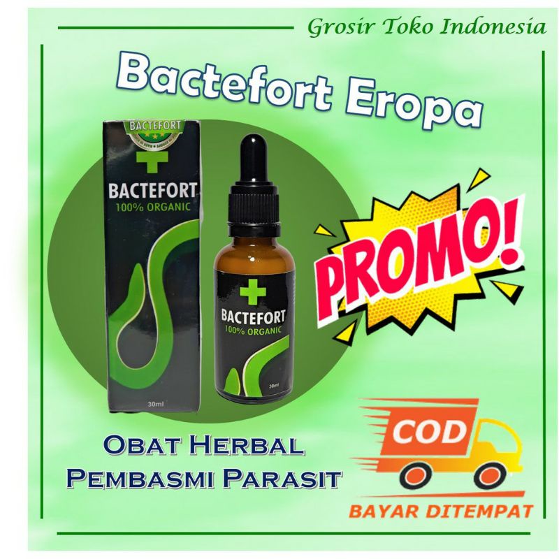 PROMO Botol Obat Parasit Bactefort Asli Obat Bactefort Ori Obat Bau Mulut Bau BPOM Original 100%