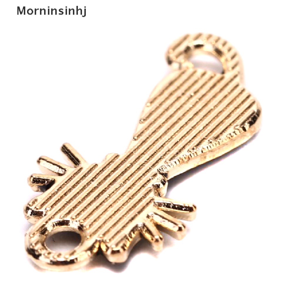 Mornin 10pcs / Pak Liontin Enamel Bentuk Kucing Lucu Untuk Aksesoris Perhiasan Wanita DIY