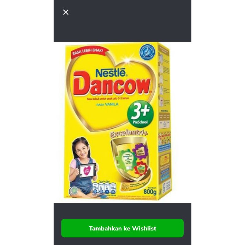 

Dancow 3+ Lactobacillus Protectus.