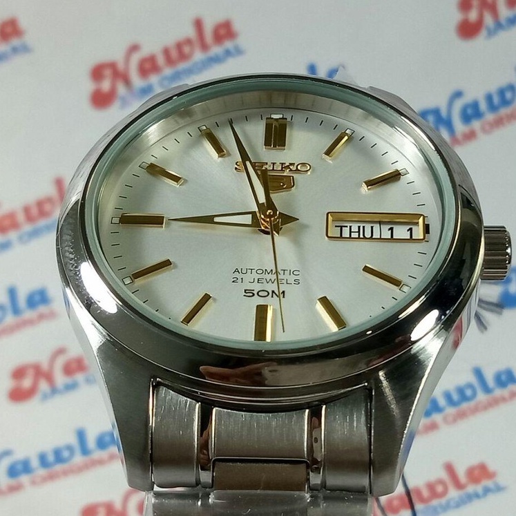 Seiko 5 Ldies SNK885K1 Automatic White Dial - Jam Tangan Wanita SNK885