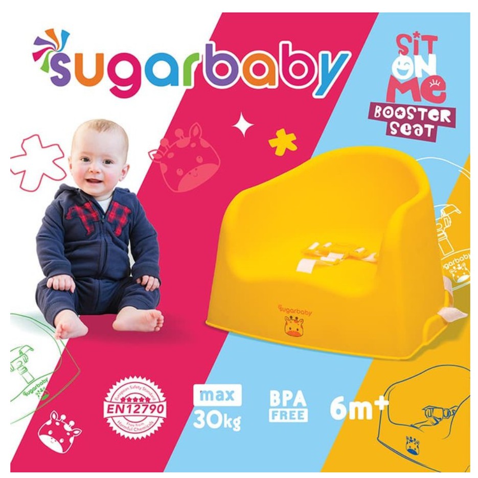 PROMO Sugar Baby Sit On Me Booster Seat Kursi Makan Bayi PROMO Sugar Baby Sit On Me Booster Seat Kursi Makan Bayi