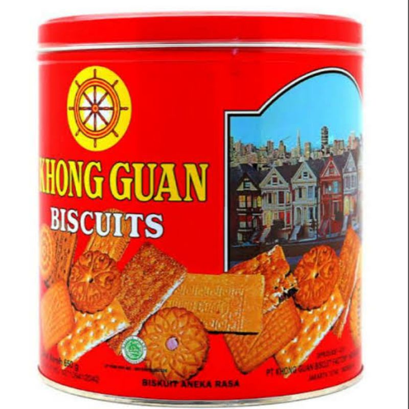

khong guan biskuit family kaleng