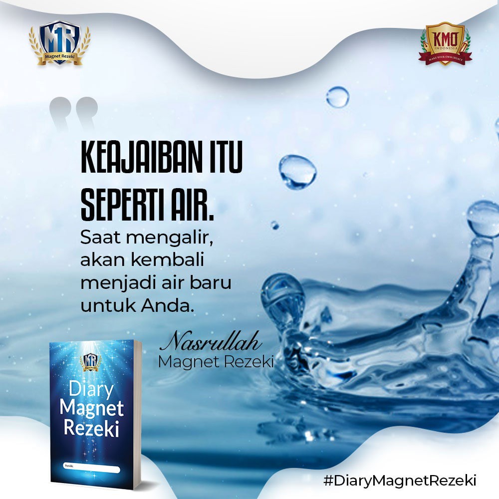 Buku Diary Magnet Rezeki- Karya Ustadz Nasrullah (Penulis Buku Rahasia Magnet Rezeki)- Buku Terbaru