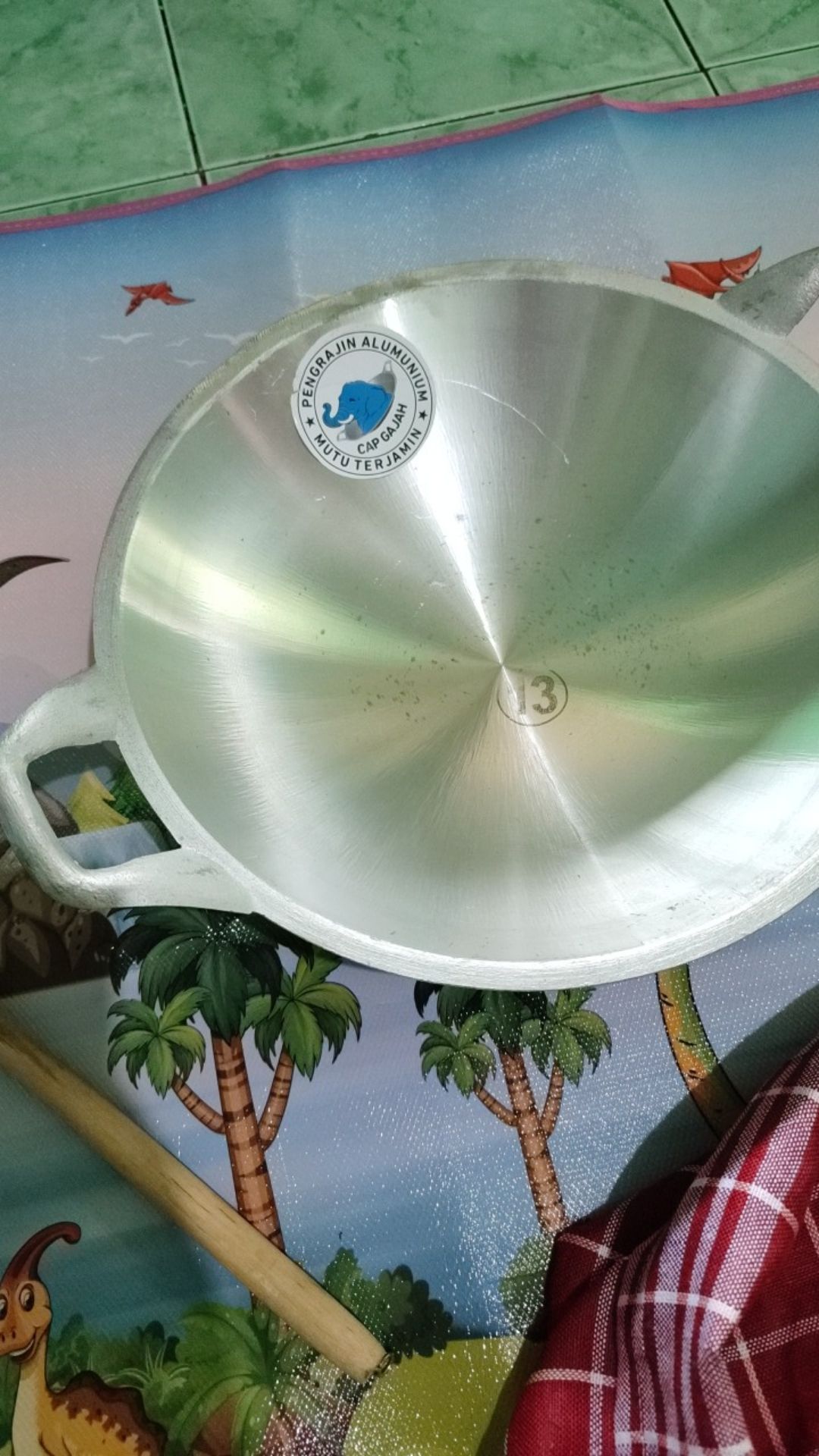 Wajan Biasa Merk Ayam Jago