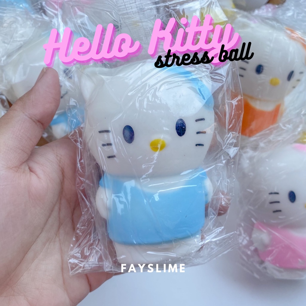 Mainan Stressball Hello kitty | squishy hello kitty