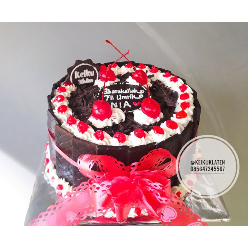 

Kue Ultah Tart Blackforest 16cm