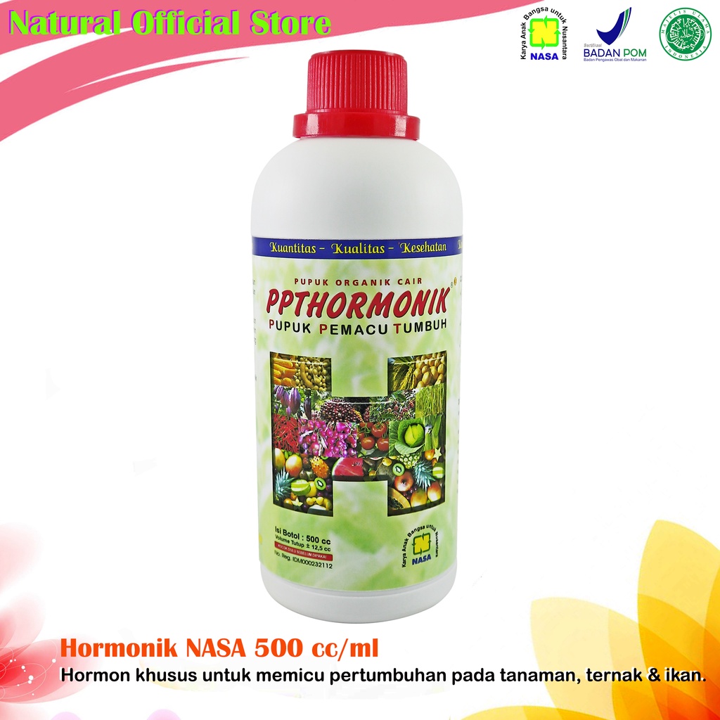 PPT HORMONIK NASA 500 ML/CC : HORMON PERTUMBUHAN ORGANIK