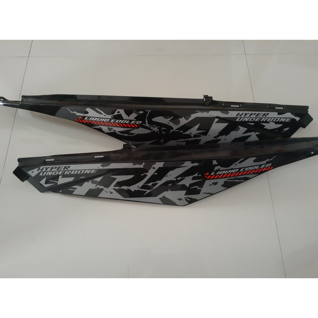 COVER BODY BELAKANG SATRIA FU FI HITAM ORI SGP