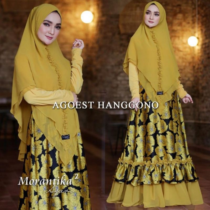 Morantika syari Sale dari harga 580rb menjadi 480rb