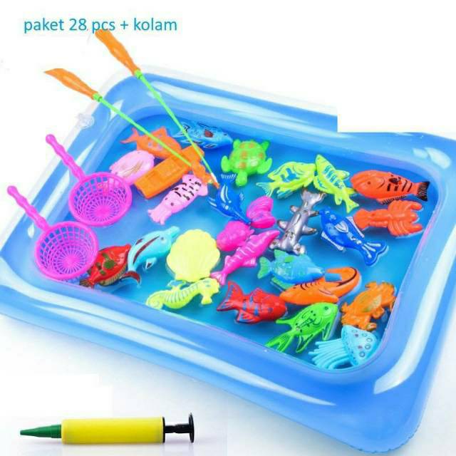 READY BANDUNG MAINAN PANCING ANAK , MAINAN KOLAM IKAN