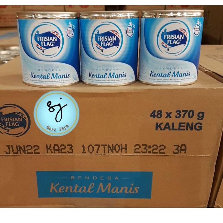 

CODED8p3O--Frisian Flag Bendera Susu Kental Manis Kaleng 370 Gram