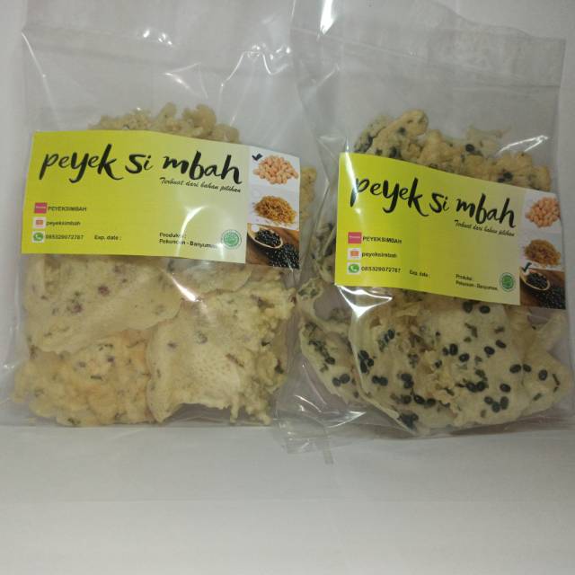 

Peyek Kedelai Hitam