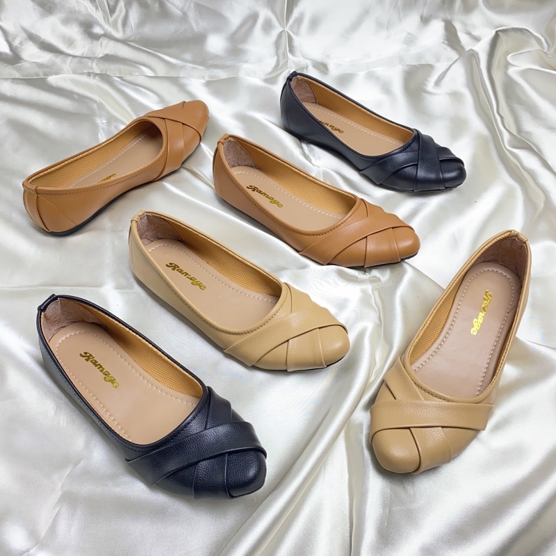 0RIGINAL !!! RAMAGE FLAT SHOES WANITA HS-15