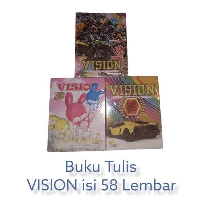 

Produk Unggulan Buku Tulis 58 Vision Bagus